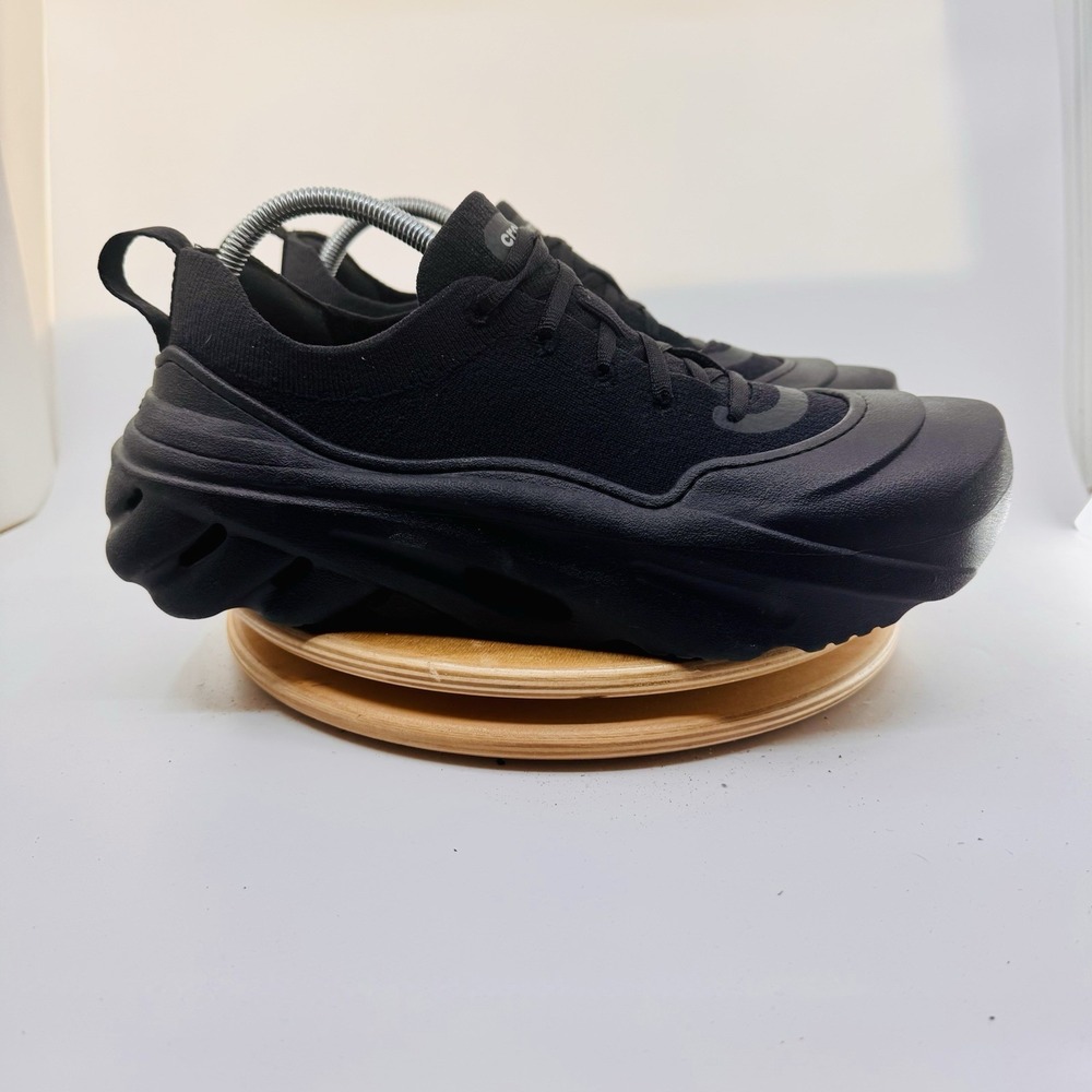 Crocs Echo Surge Sneakers Shoes Mens 10 Black Truffle Athletic Comfort
